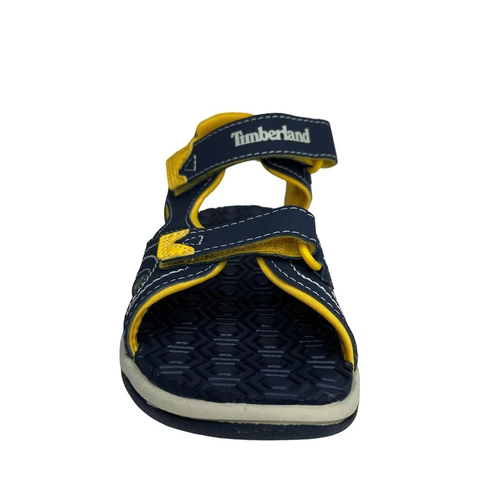 Timberland Adventure Seeker Youth Boys Outdoor Sport‎ Sandals Size 2 Blue Yellow